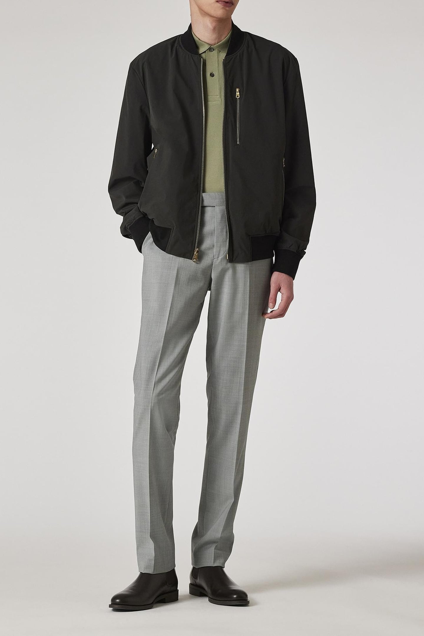 REVERSIBLE JACKET GREY MELANGE 3