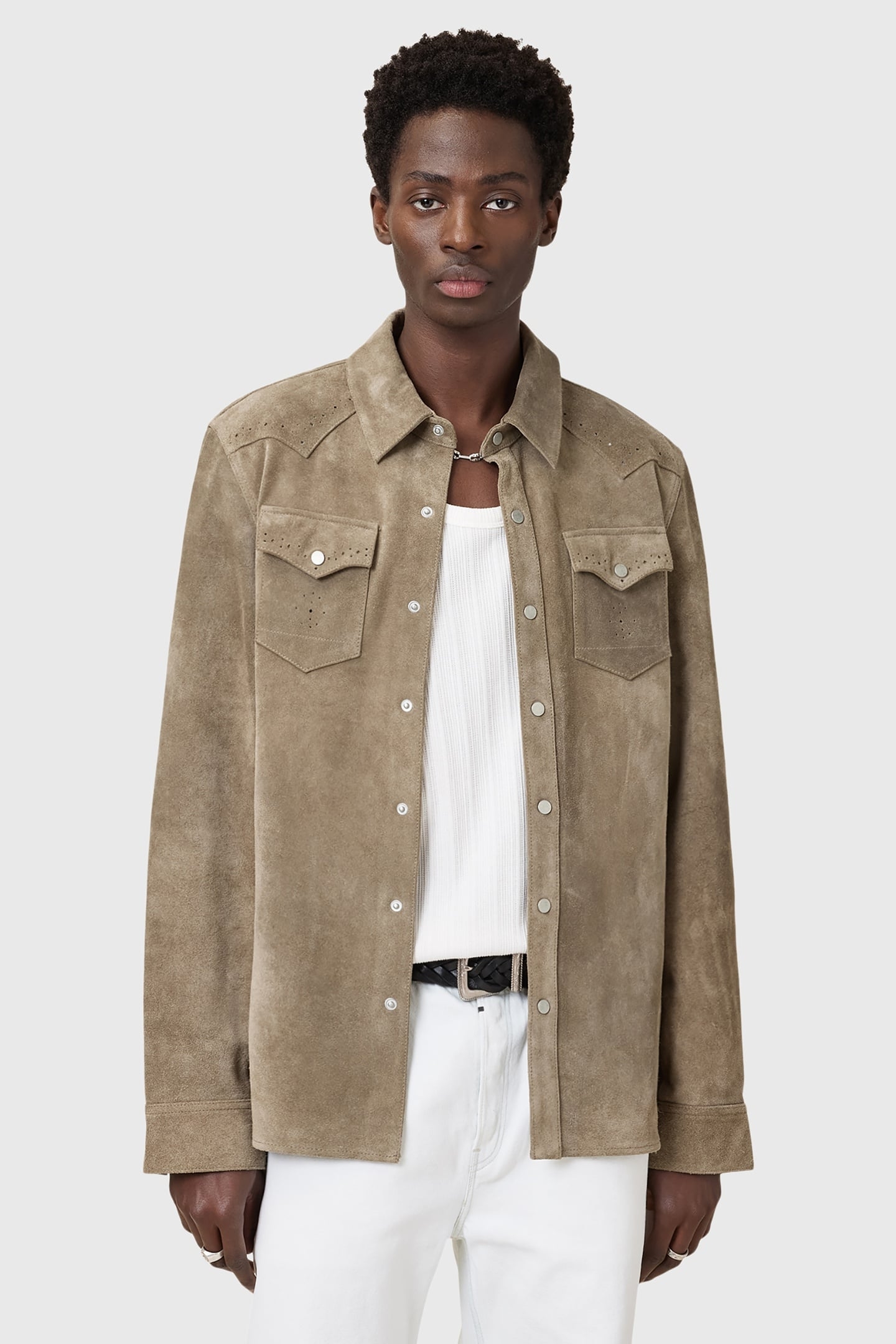 GOLDENDALE SHIRT BARREL BROWN 3