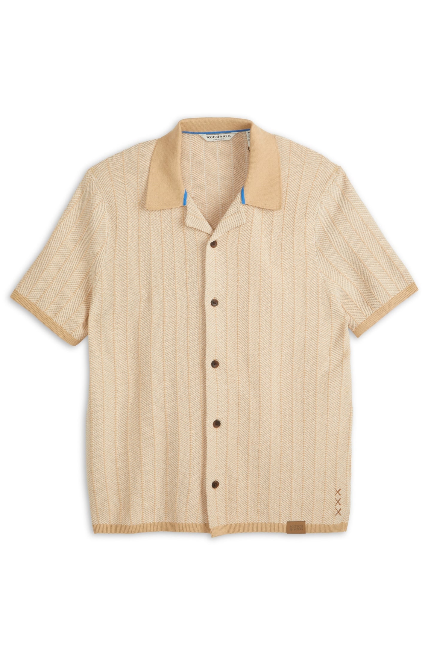 BUTTON FRONT SWEATER TOP TRAVERTINE 1