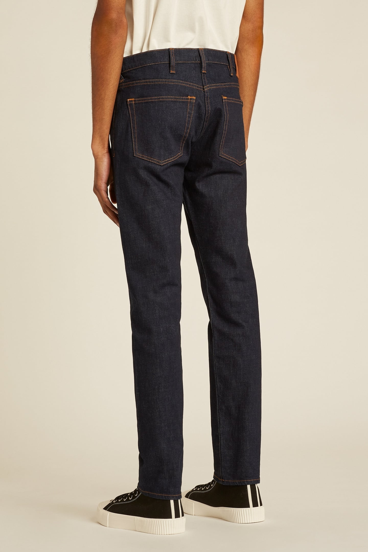 TAPERED FIT JEAN RINSE WASH 4