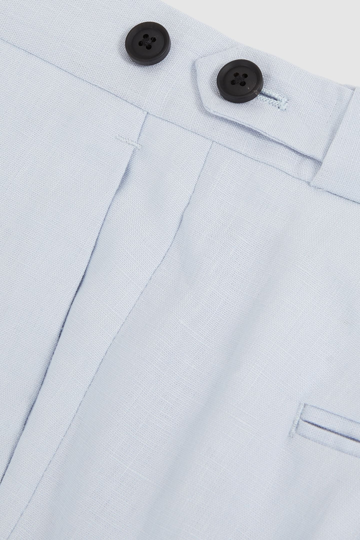 LINEN MIXER TROUSER SOFT BLUE 6