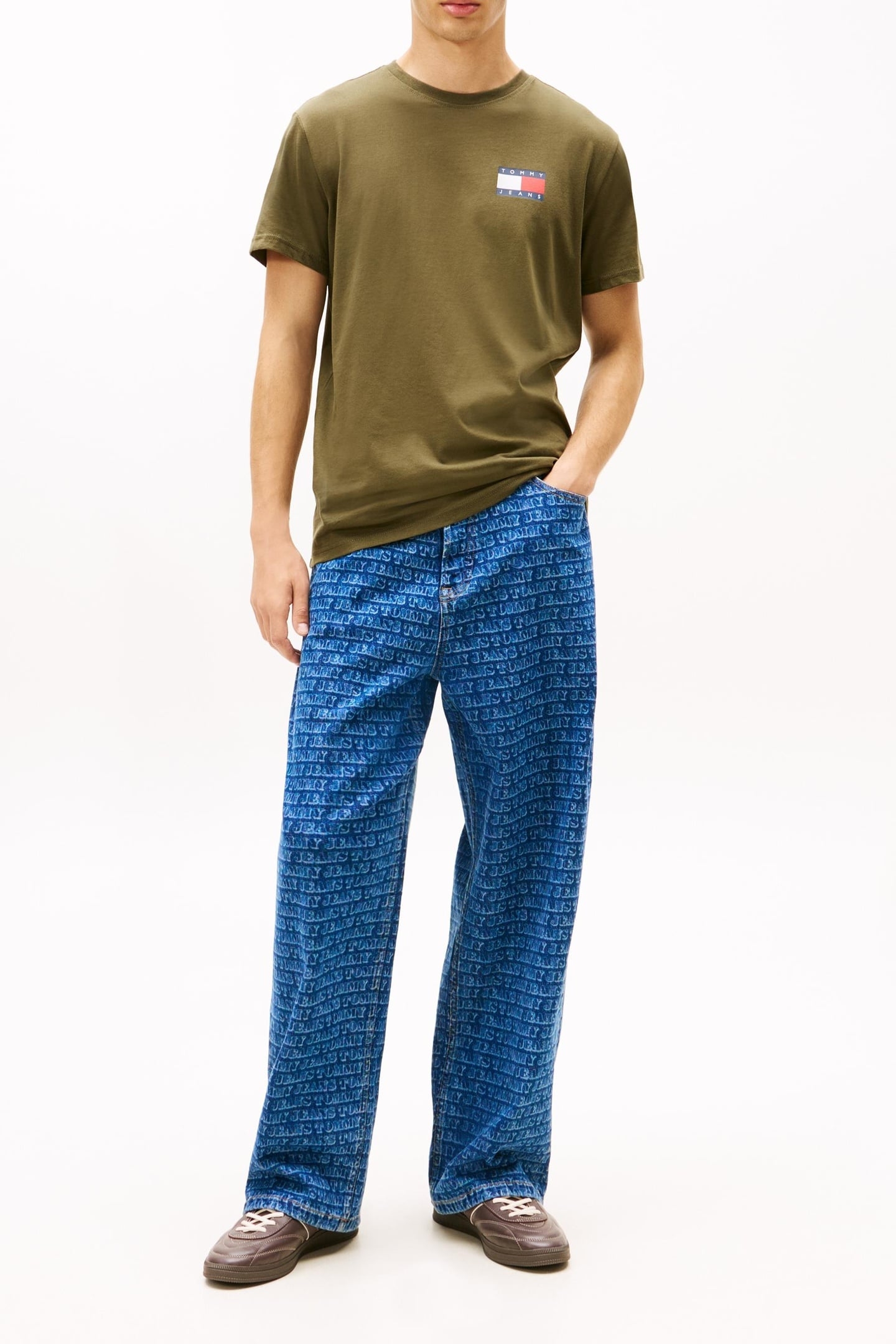 SLIM ESSENTIAL T-SHIRT DARK GREENERY 2