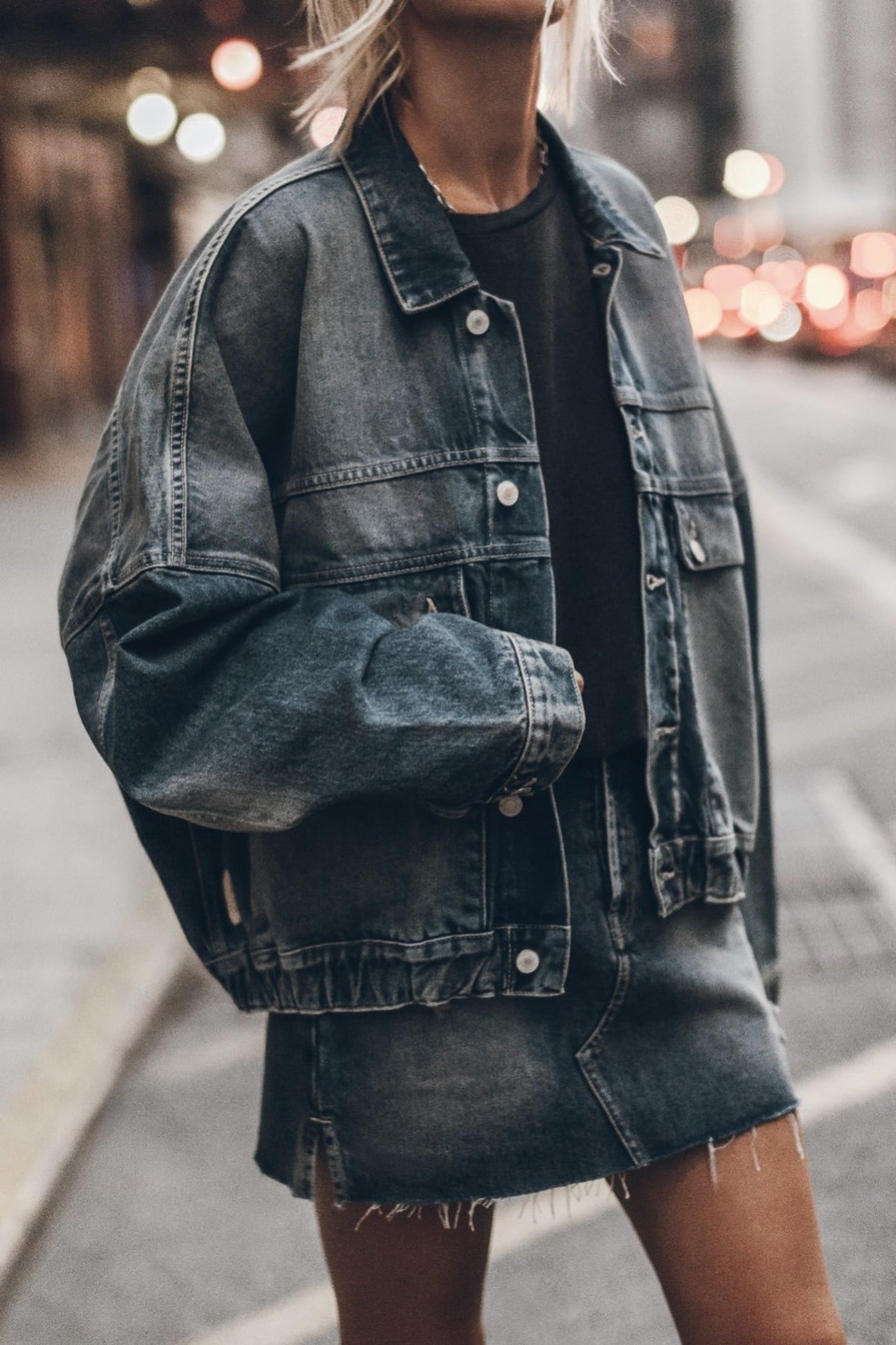 THE DARK BLUE DENIM JACKET BLUE 1