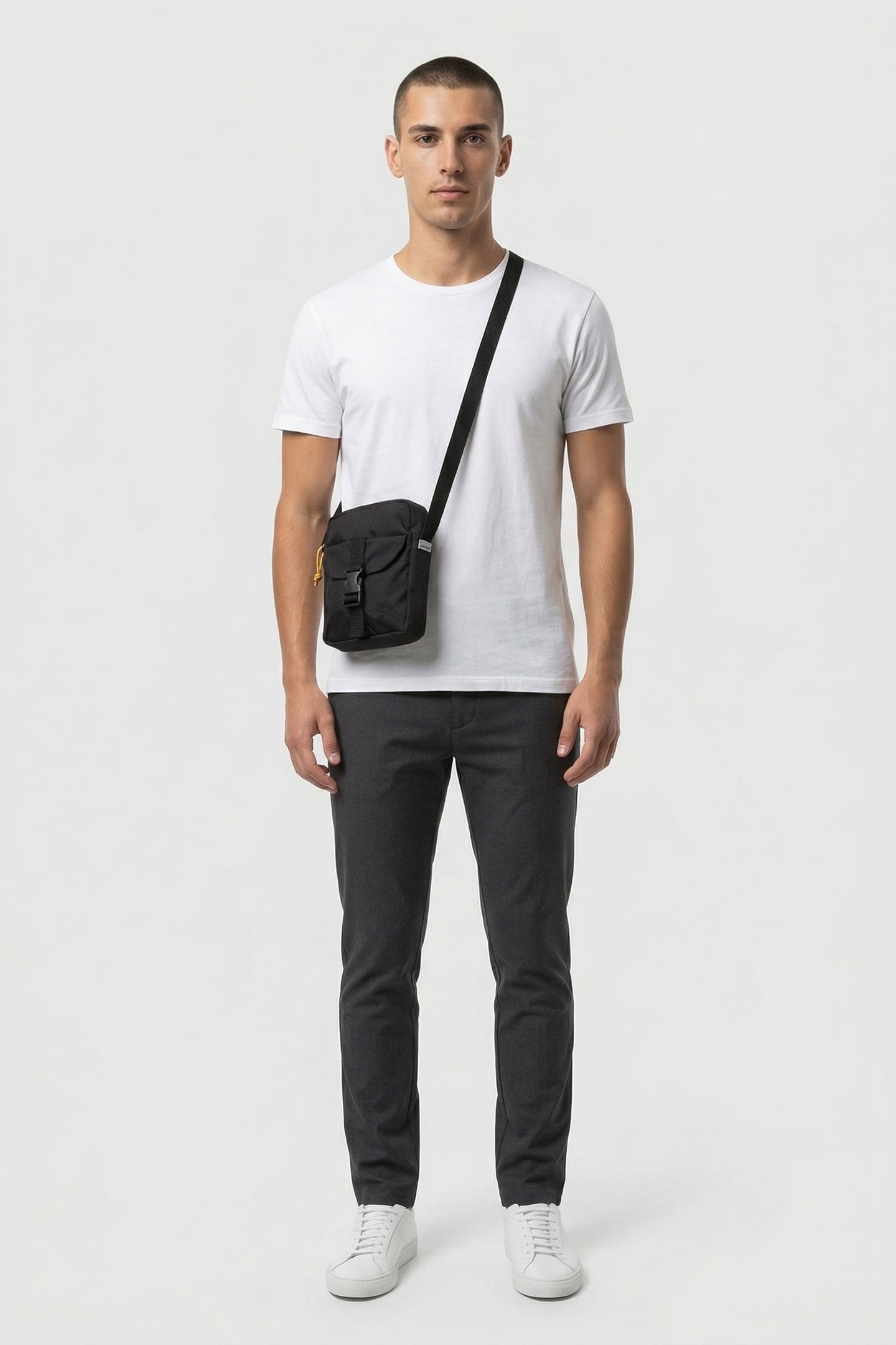 UNISEX HERITAGE L&F CROSSBODY BAG BLACK 5