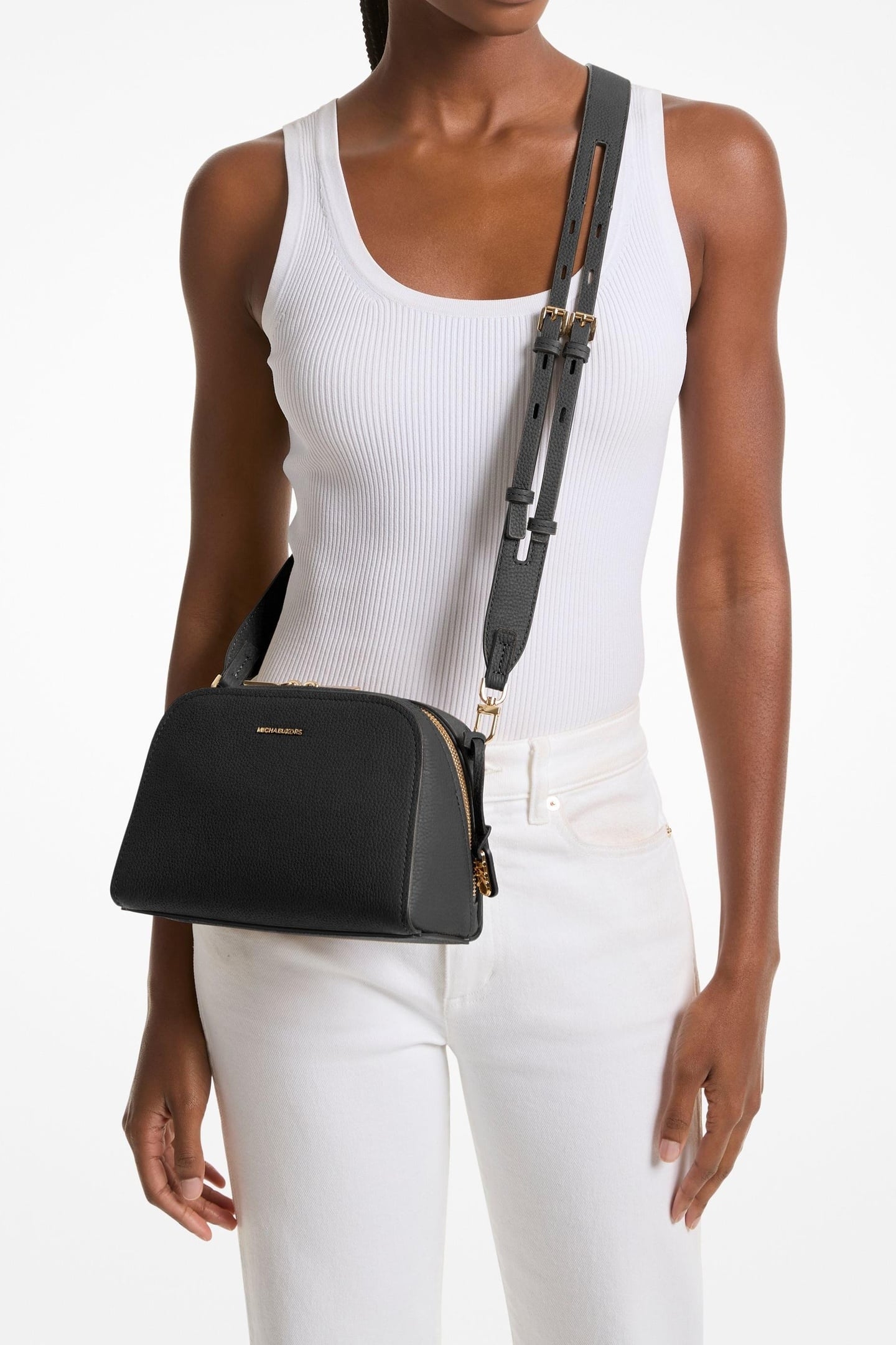 SMALL CAMERA CROSSBODY BLACK 1