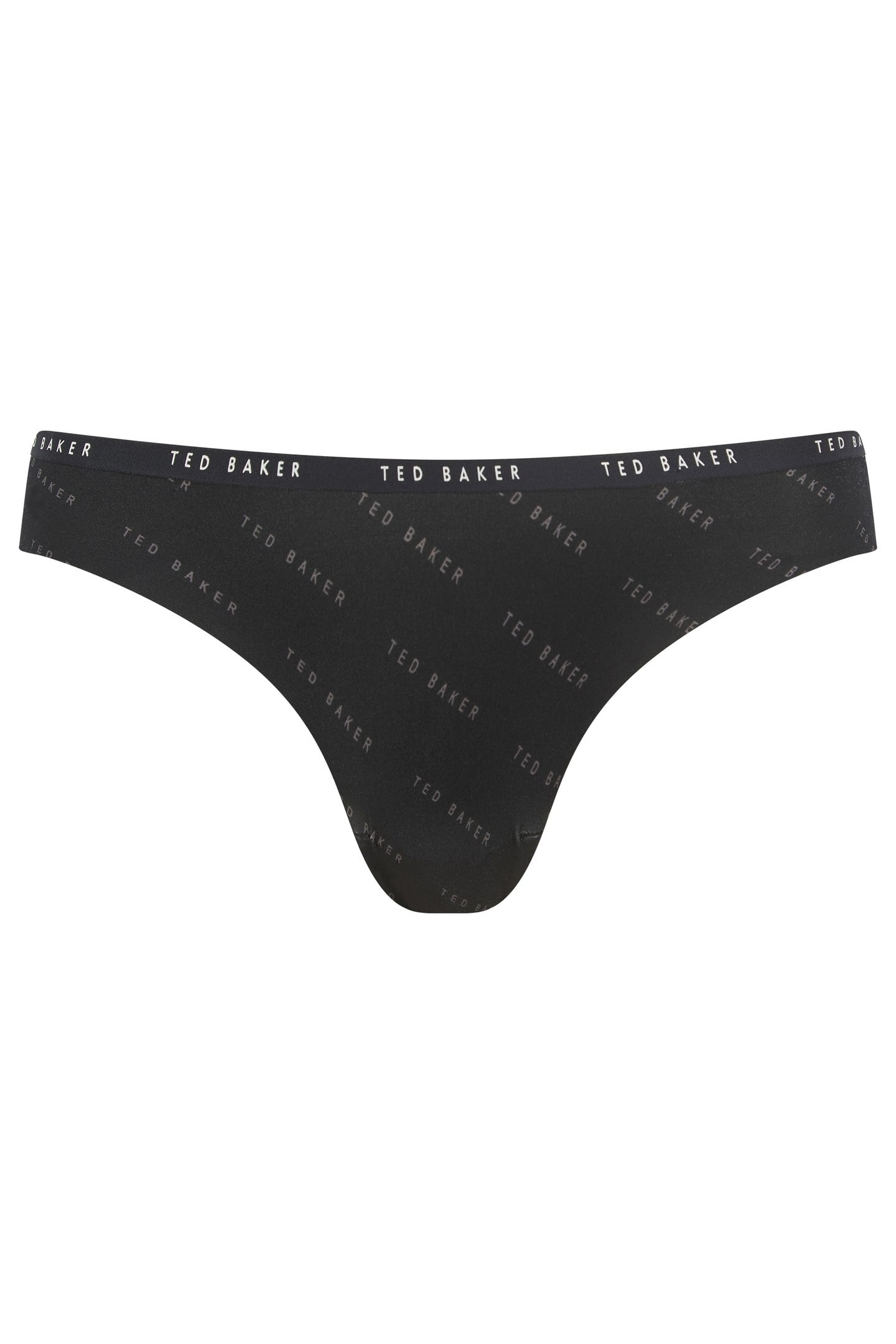 MILA 3PK EMBOSSED BRIEF WHITE/BLACK/CREAM 3