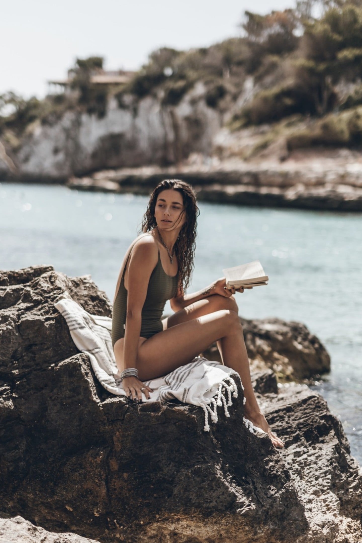 THE GREEN SWIMSUIT GREEN 2