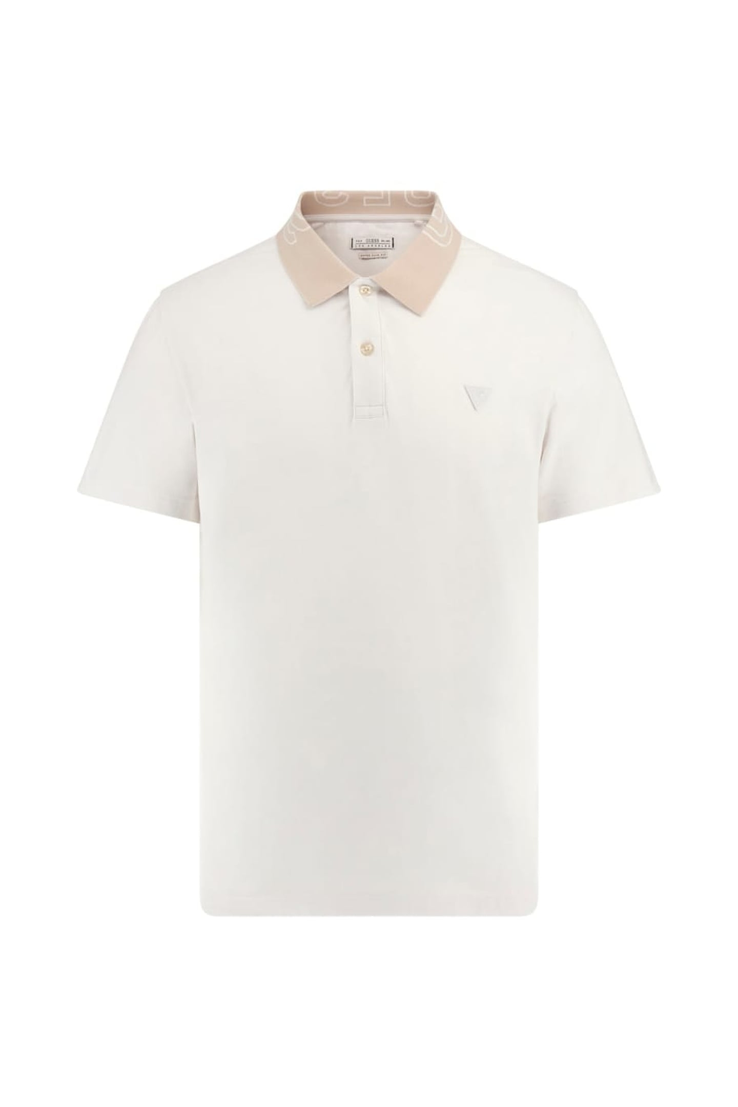 GUESS ECO NOLAN SS POLO PURE WHITE 3