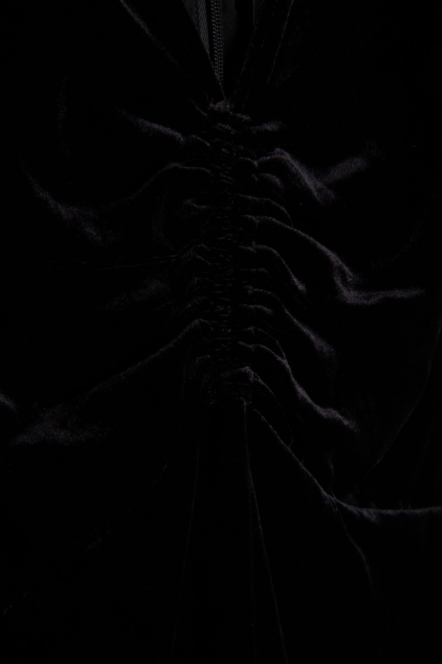 ELIE VELVET DRESS PARTY BLACK 5