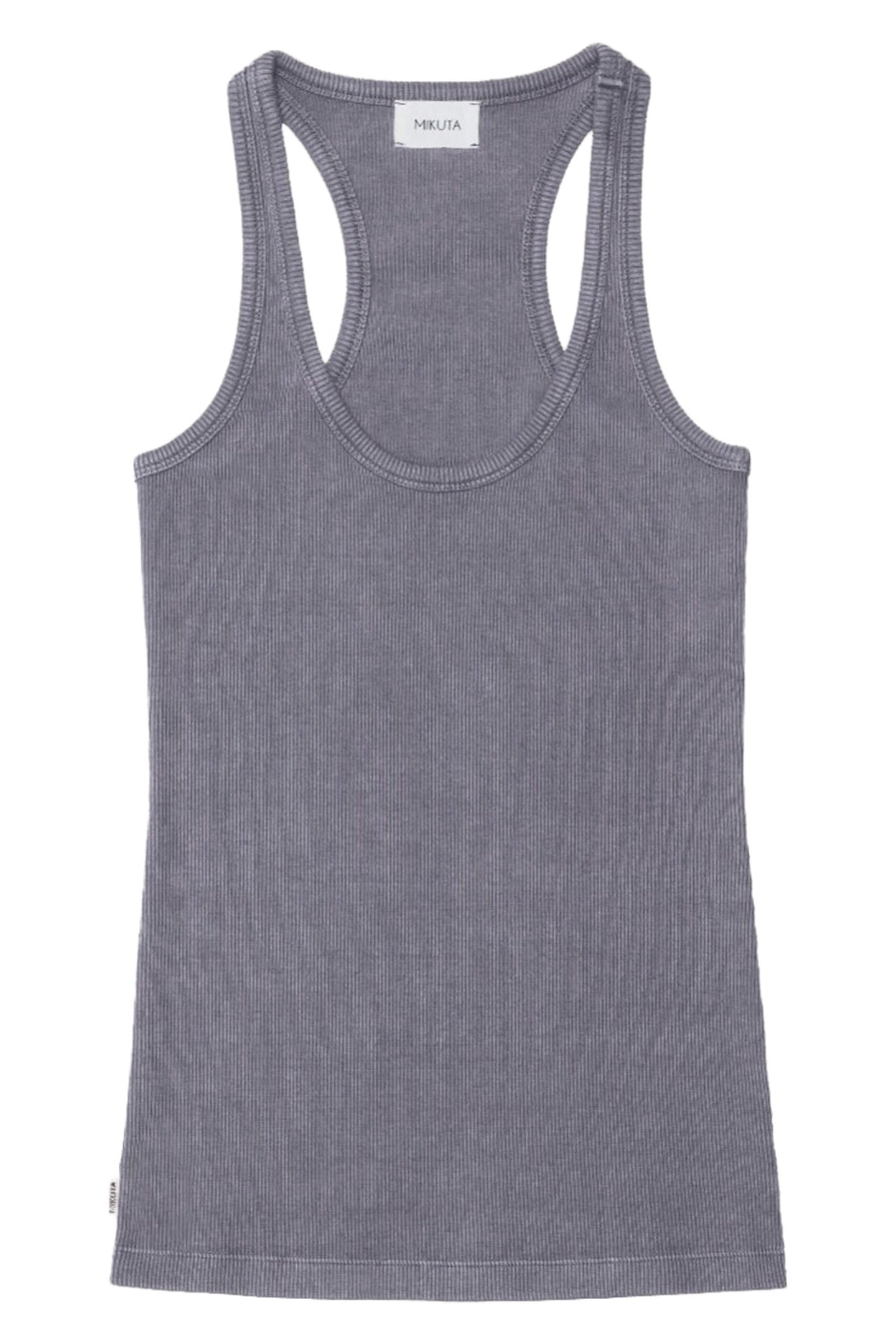 THE PURPLE RIBBED TANK TOP PURPLE 1