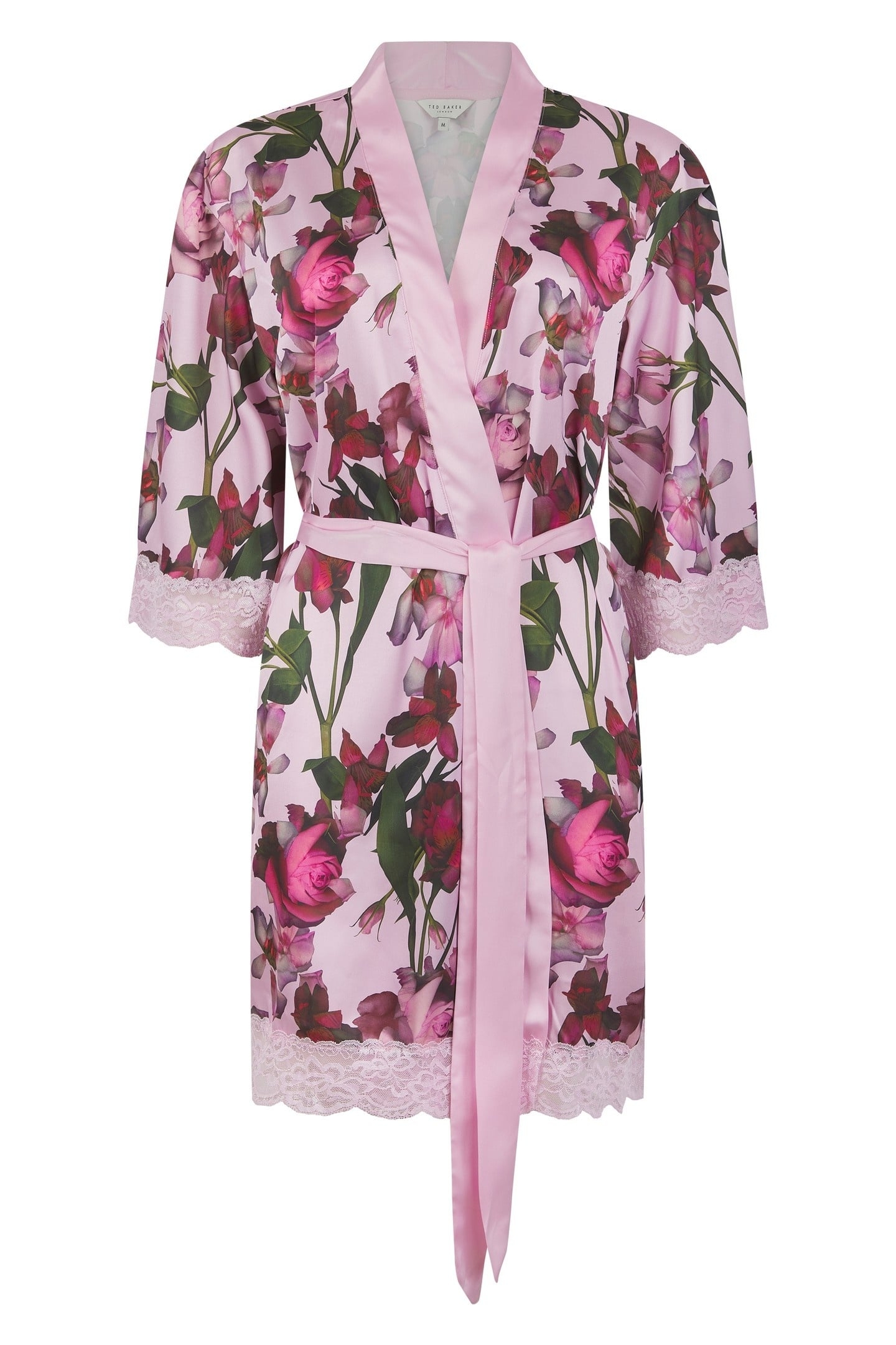 TAYLOR 1PK KIMONO PINK DIGITAL PRINT 1