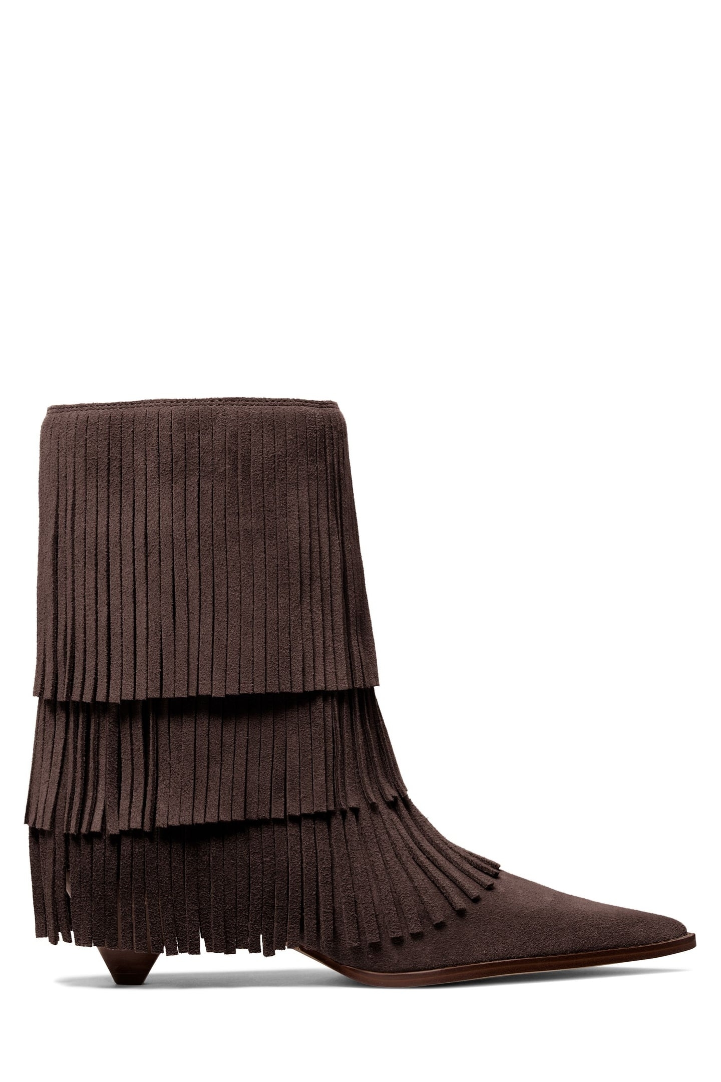 JAYLA HEELED BOOTIE CHOCOLATE 1