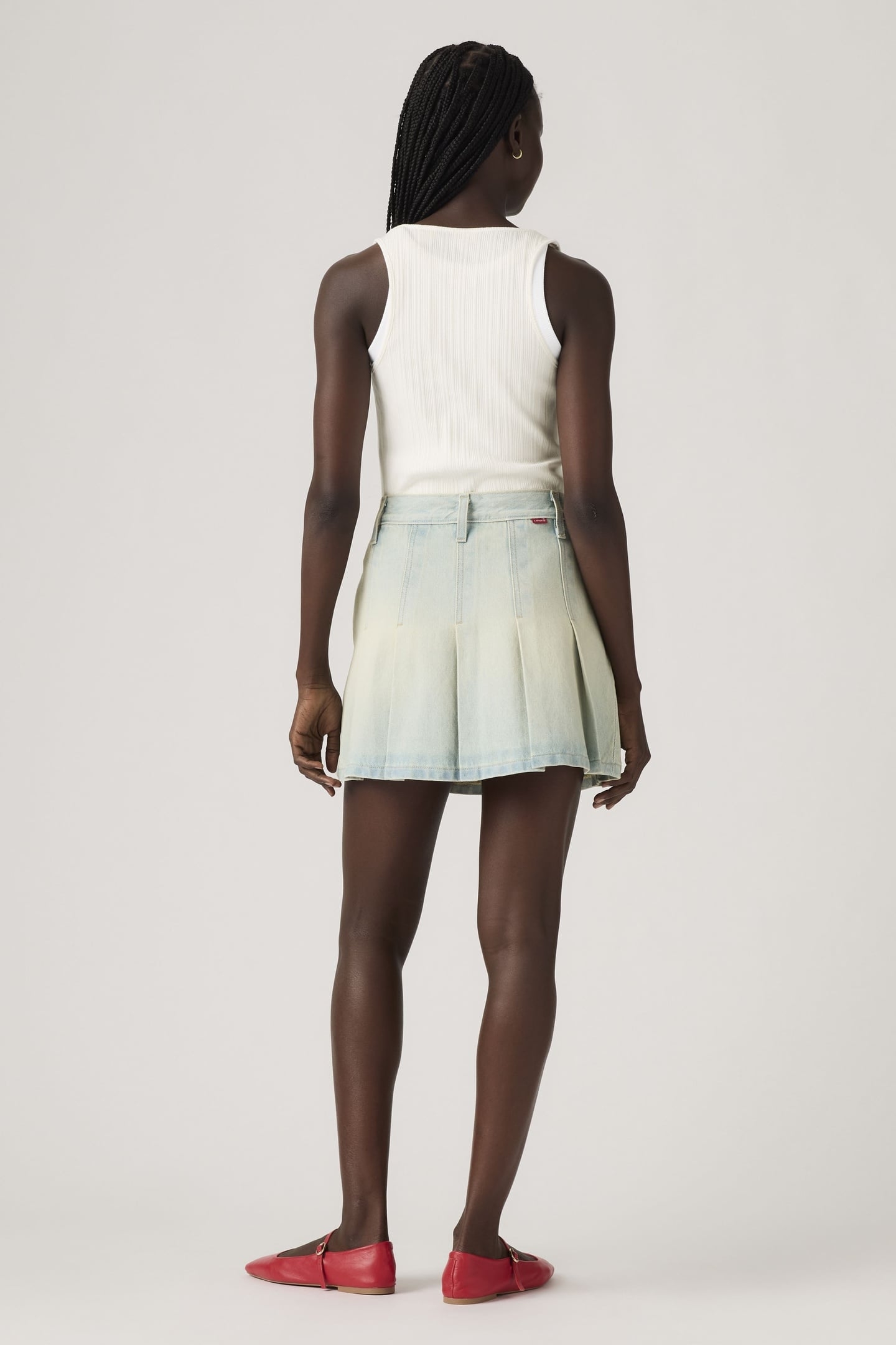 PLEATED MINI SKIRT 4