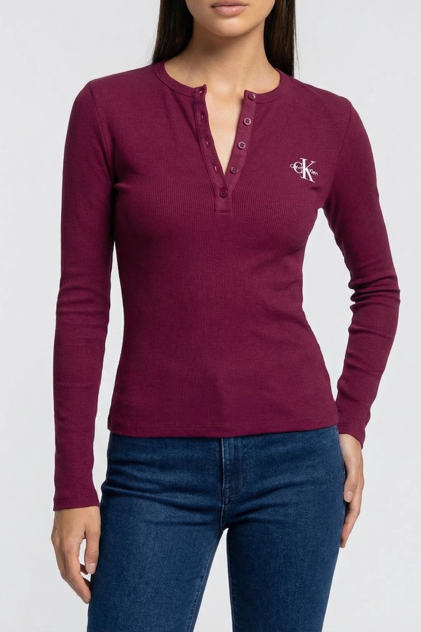 LS MONOLOGO CREW 2X2 BERRY GLAZE 1