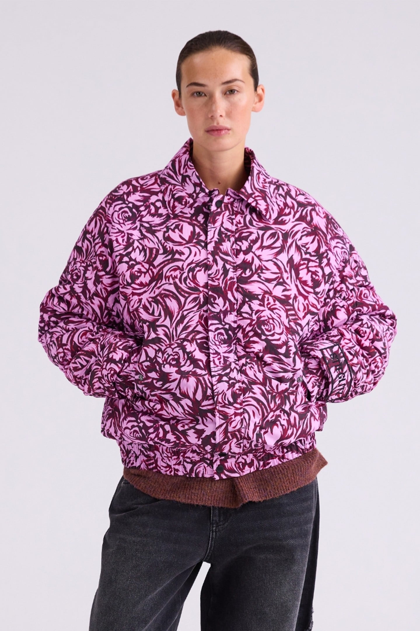 CHALINE BOMBER PINK 1