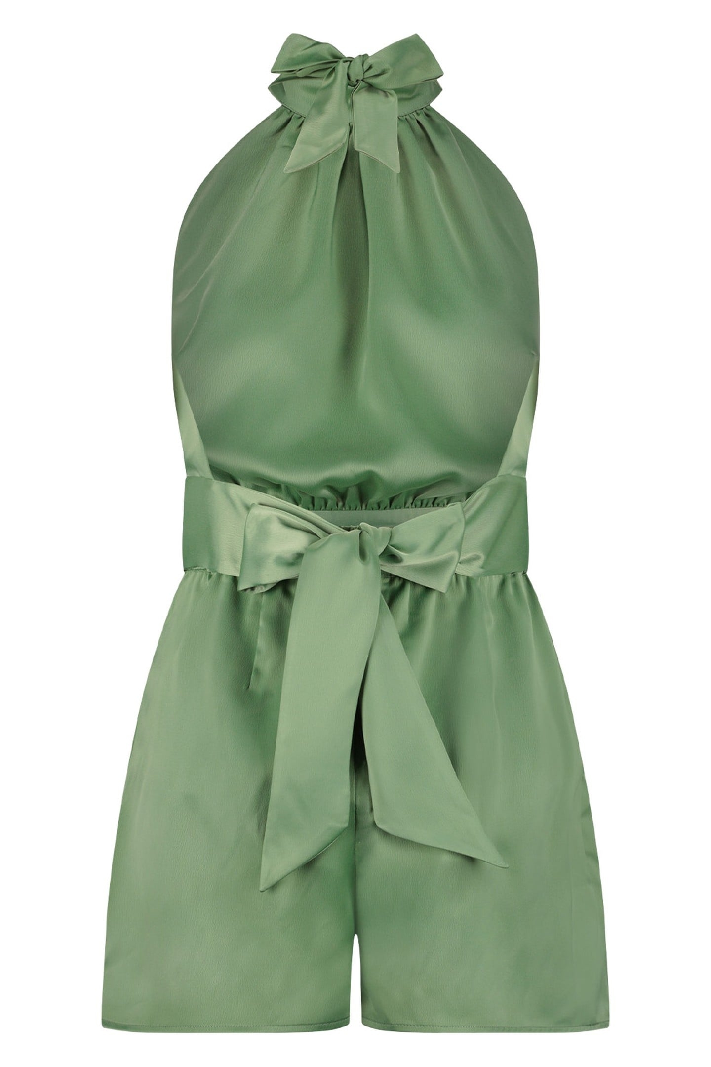 DENI PLAYSUIT SOFT GREEN 2