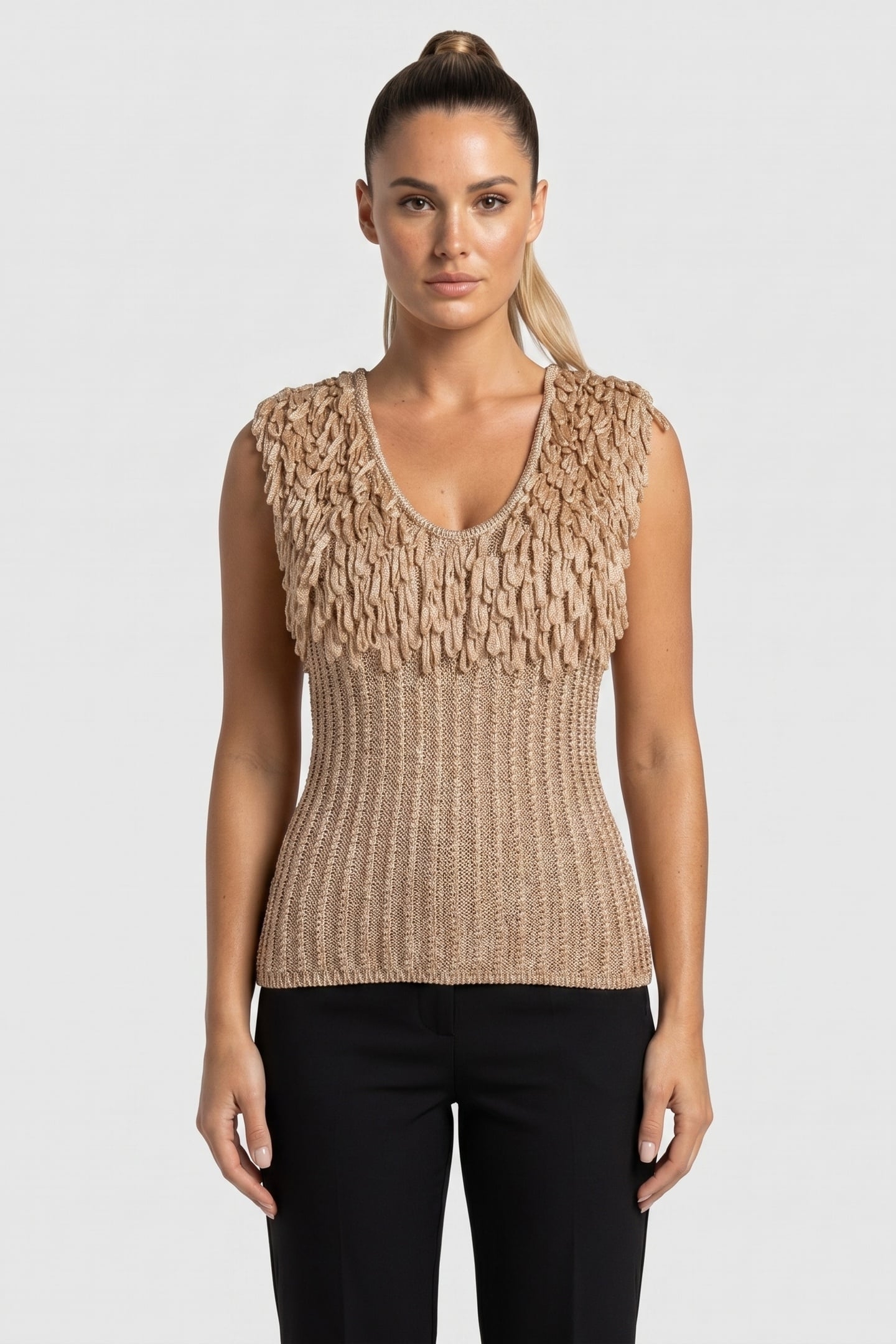 TOBIE TOP BEIGE 1