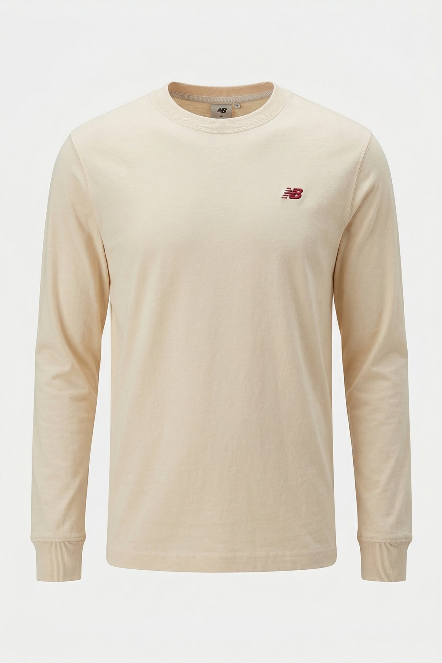 MADE IN USA CORE LONG SLEEVE T MACADAMI 3