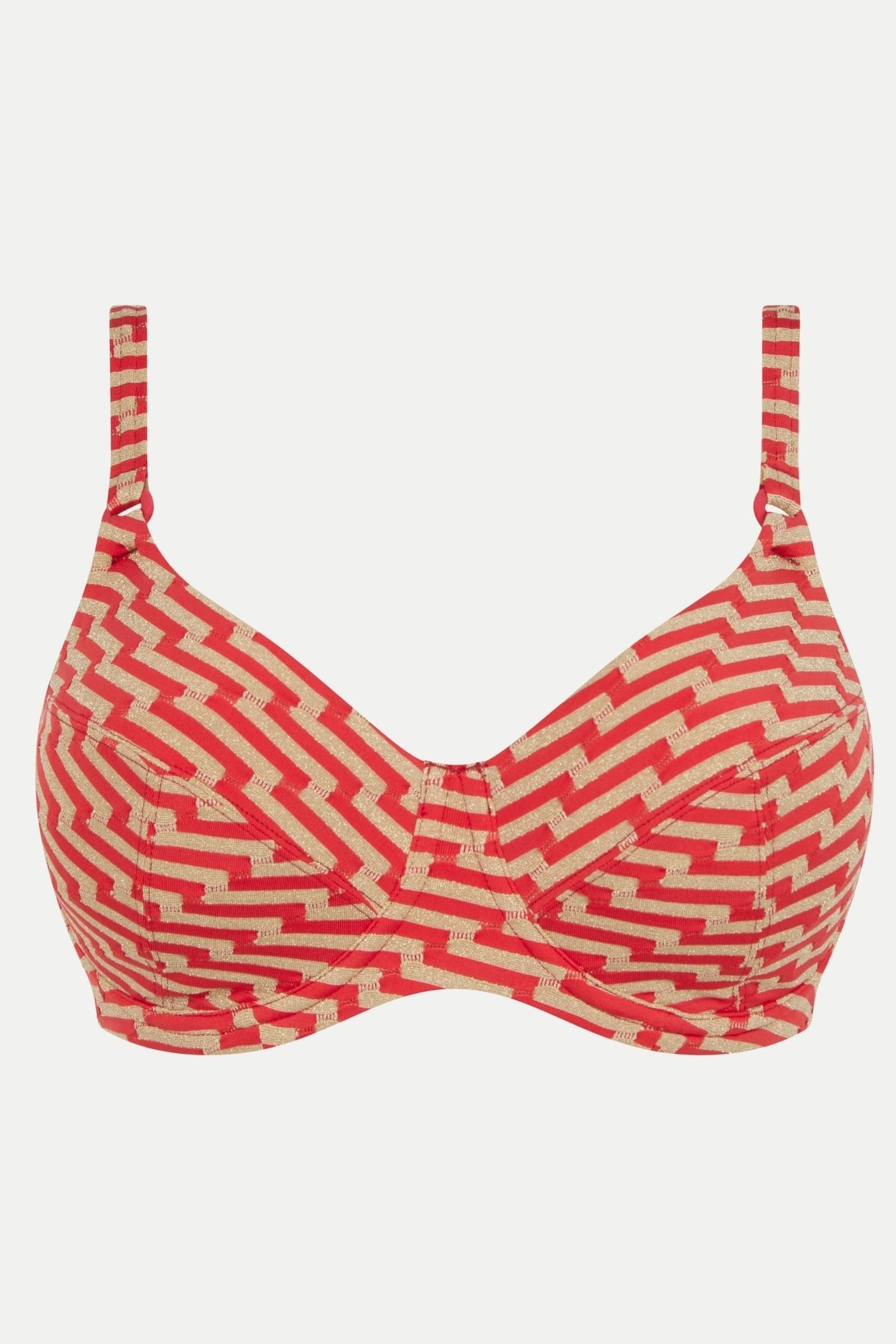 SW BRA UNDERW. COVERING GOLDEN RED 3