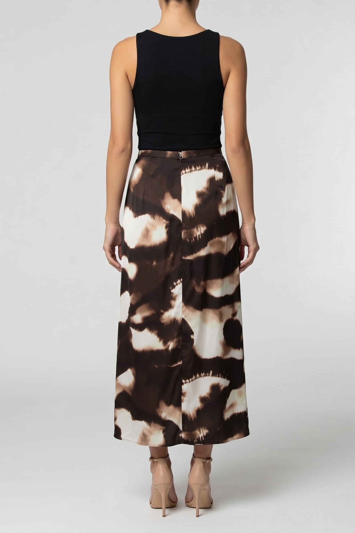 FLOE SKIRT BROWN 2