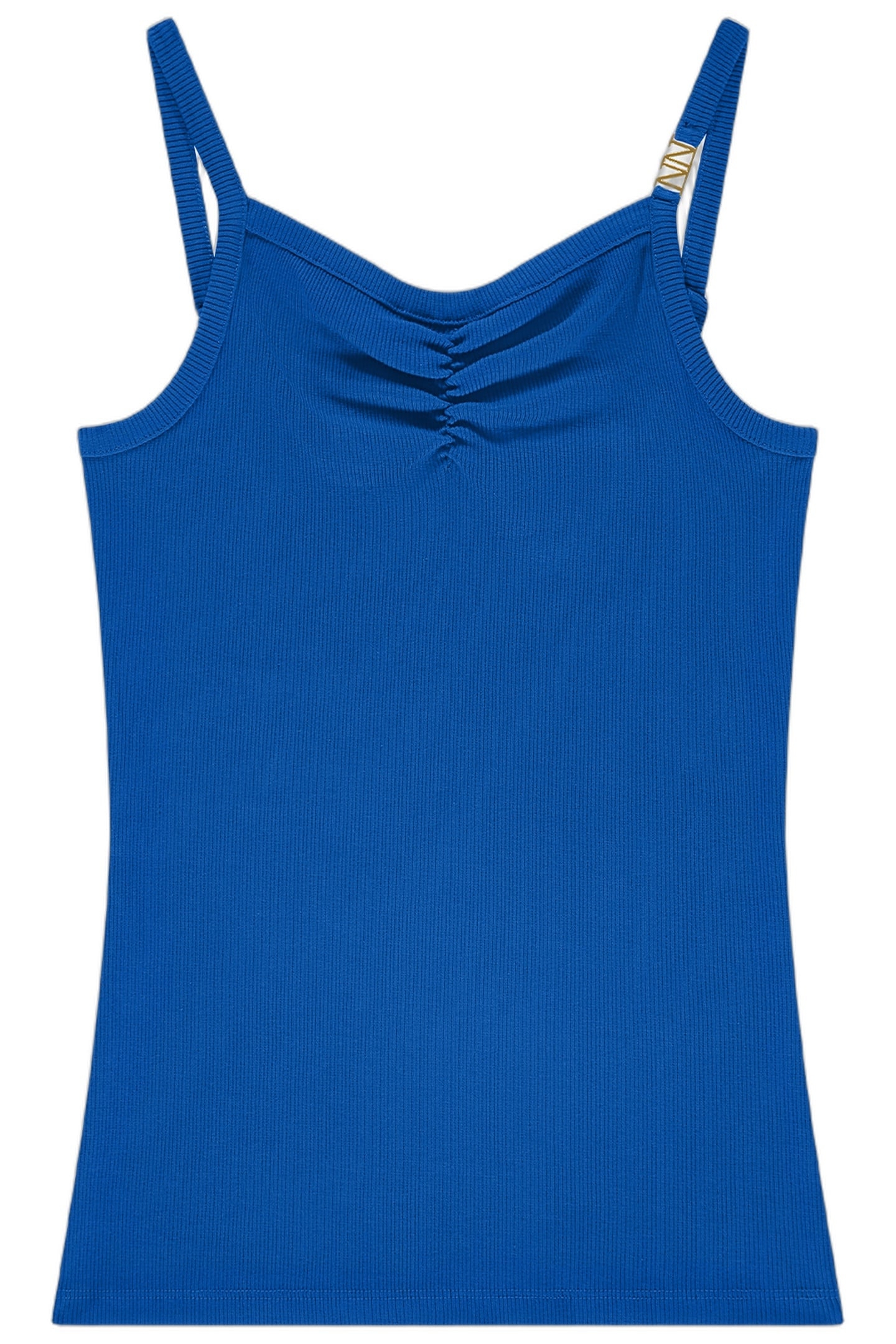 LUUNA RIB TOP AZURE BLUE 2