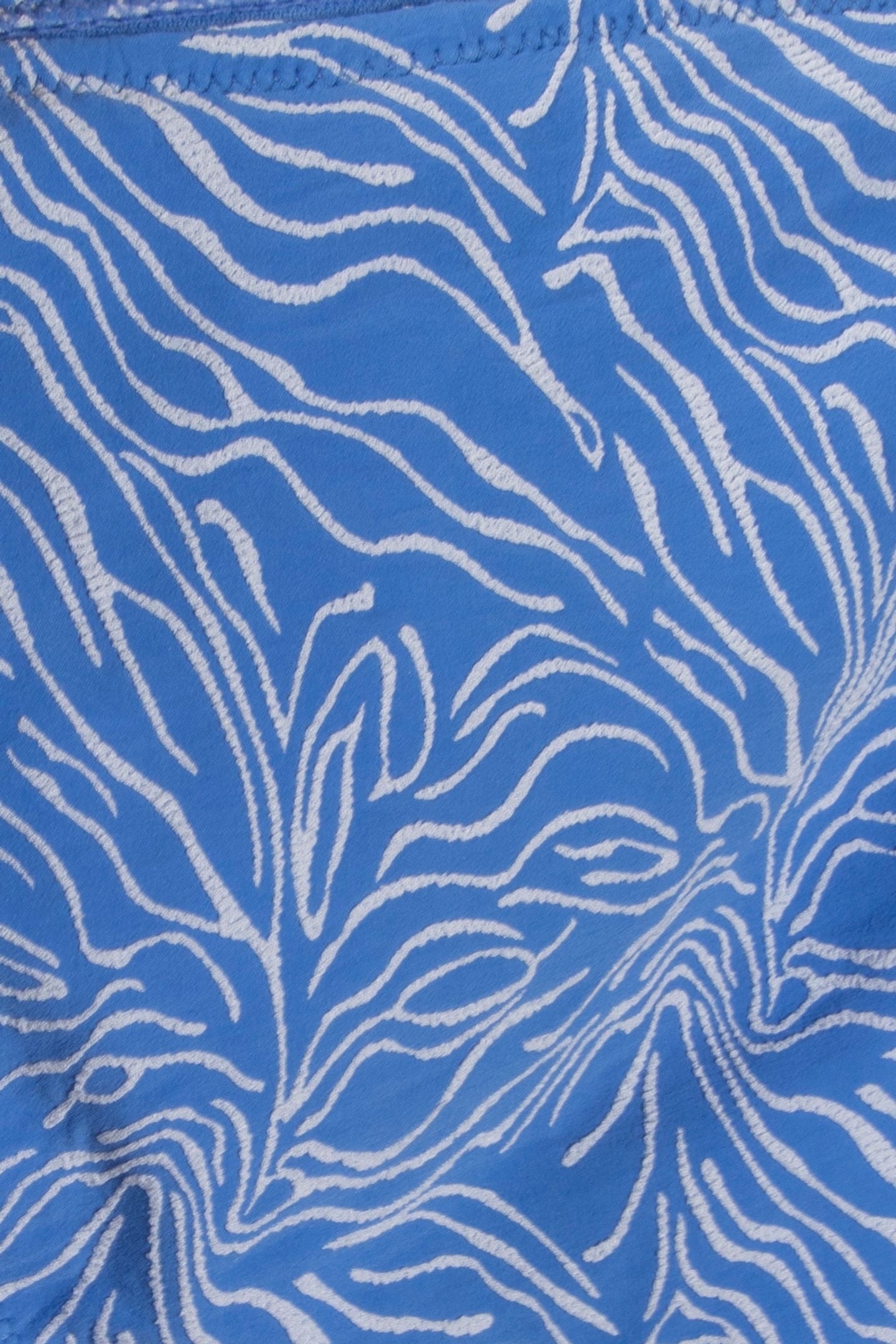 STRAP BIKINI BOTTOM WATERLILY STRUCTURE BLUE WATERLILY STRUC 4