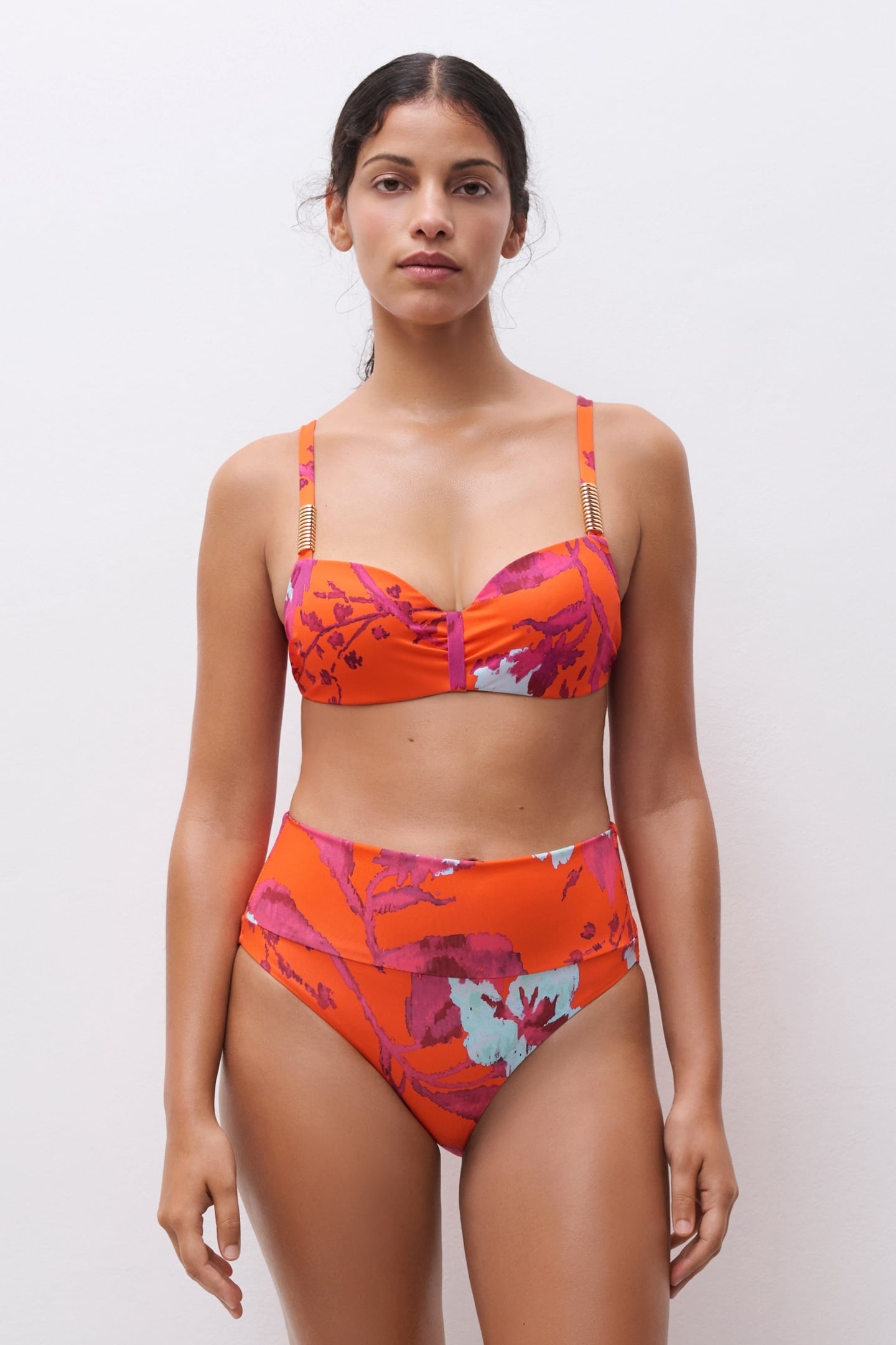 SW BO. FULL BRIEF STD HIGH W. PAINTED FLOWERS 2