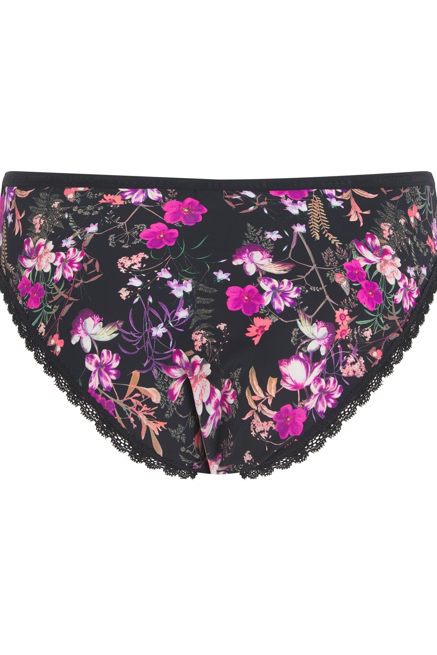 TANSY 5PK BRIEF JET BLACK/BLACK PRINT/WITSFUL MAUVE/DARK PUR 7