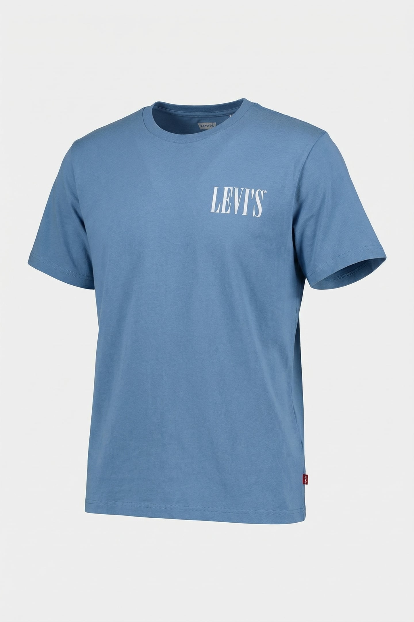 RELAXED FIT TEE DISTRESSED SERIF 3