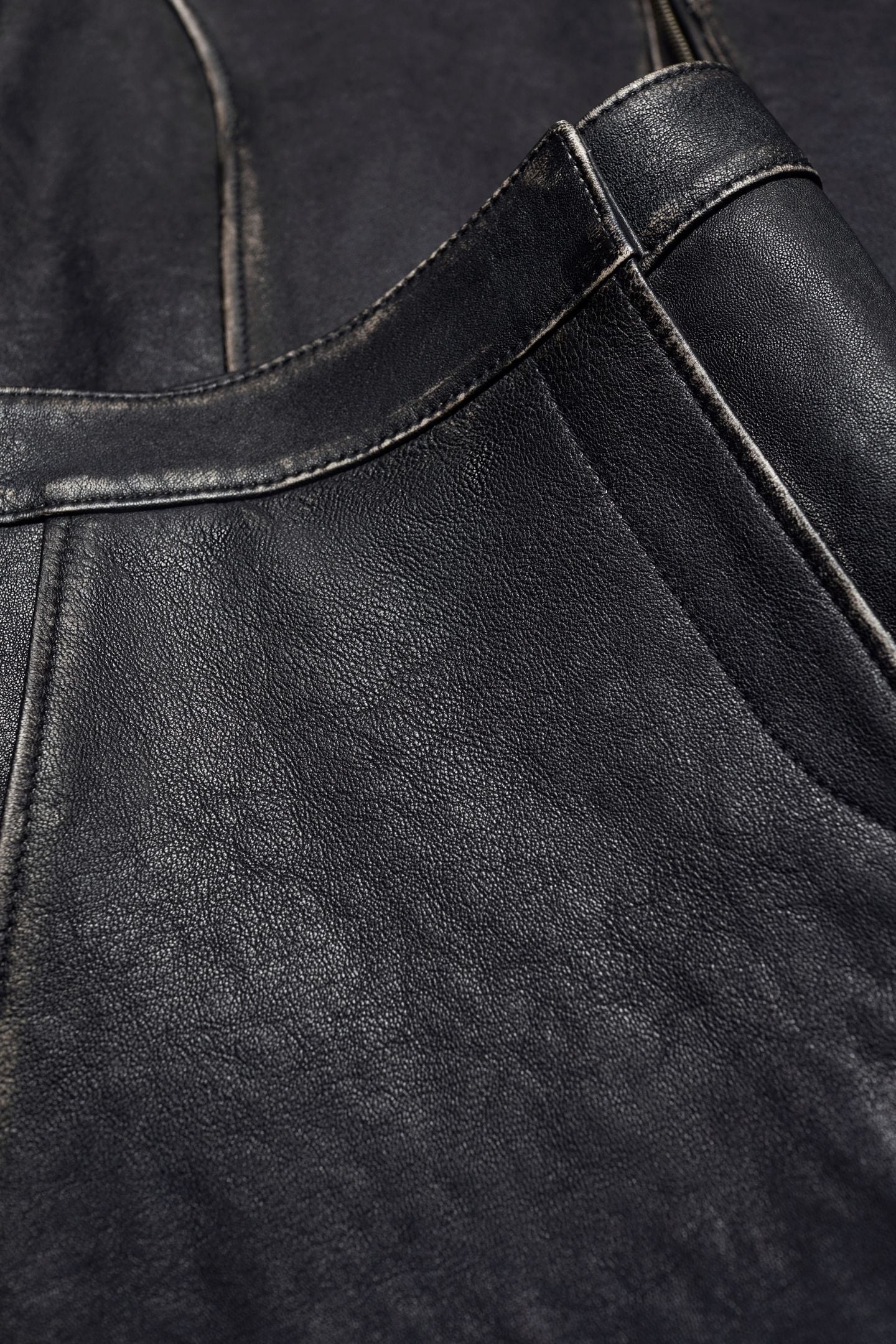 UNITY LEATHER SKIRT BLACK 5