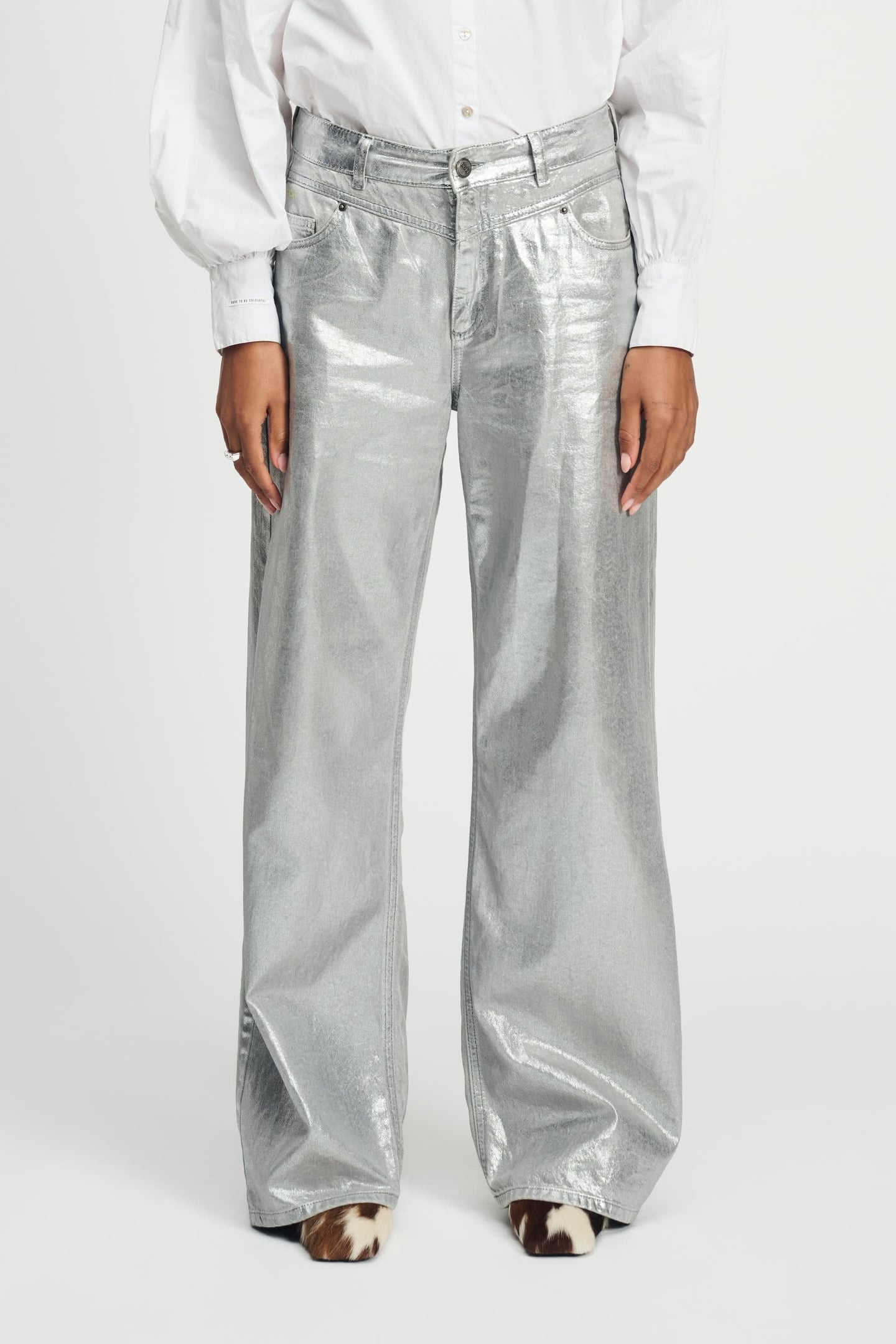 JEANS - SHIMMER DENIM GREY 1