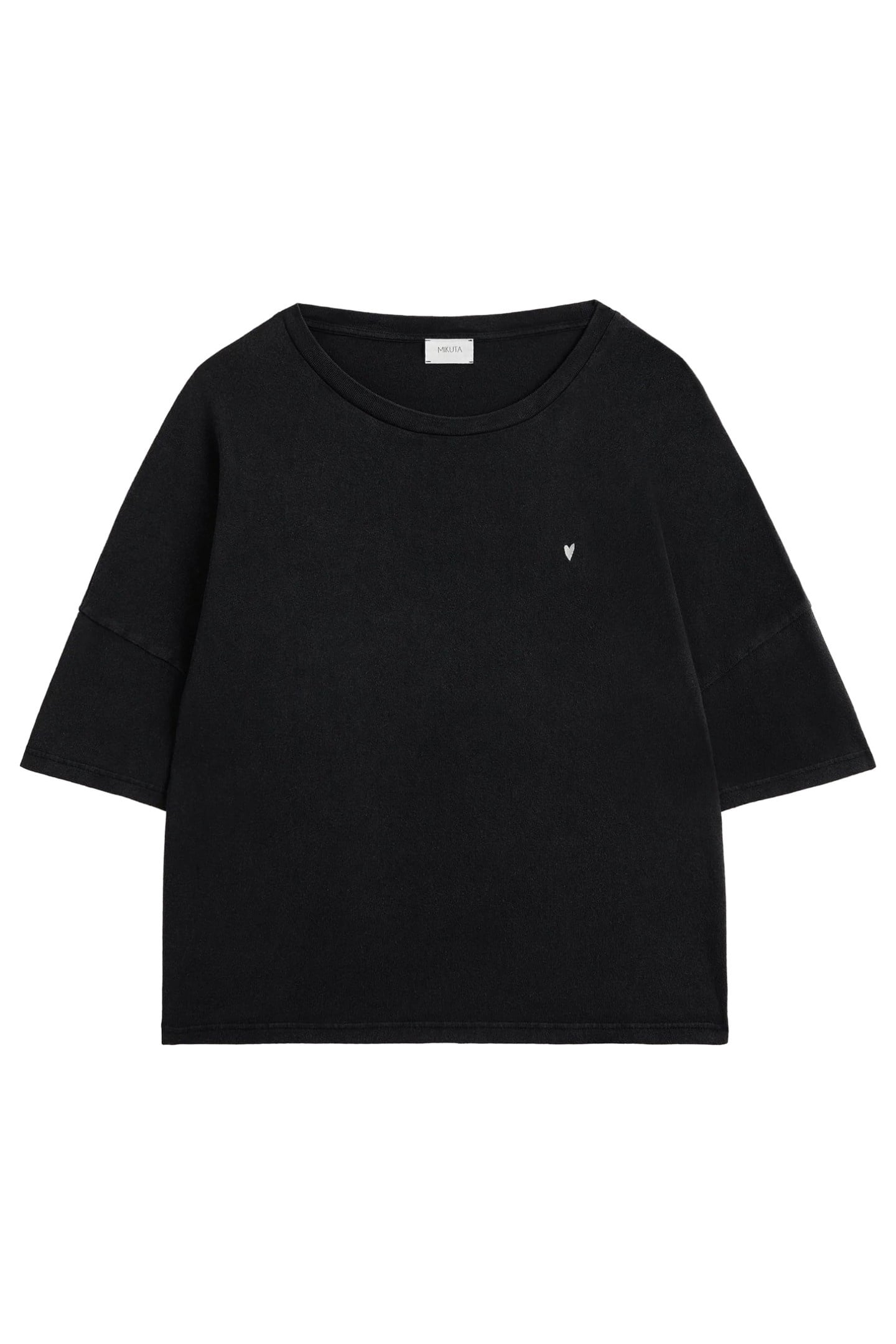 THE DARK HEART LOOSE T-SHIRT BLACK 2