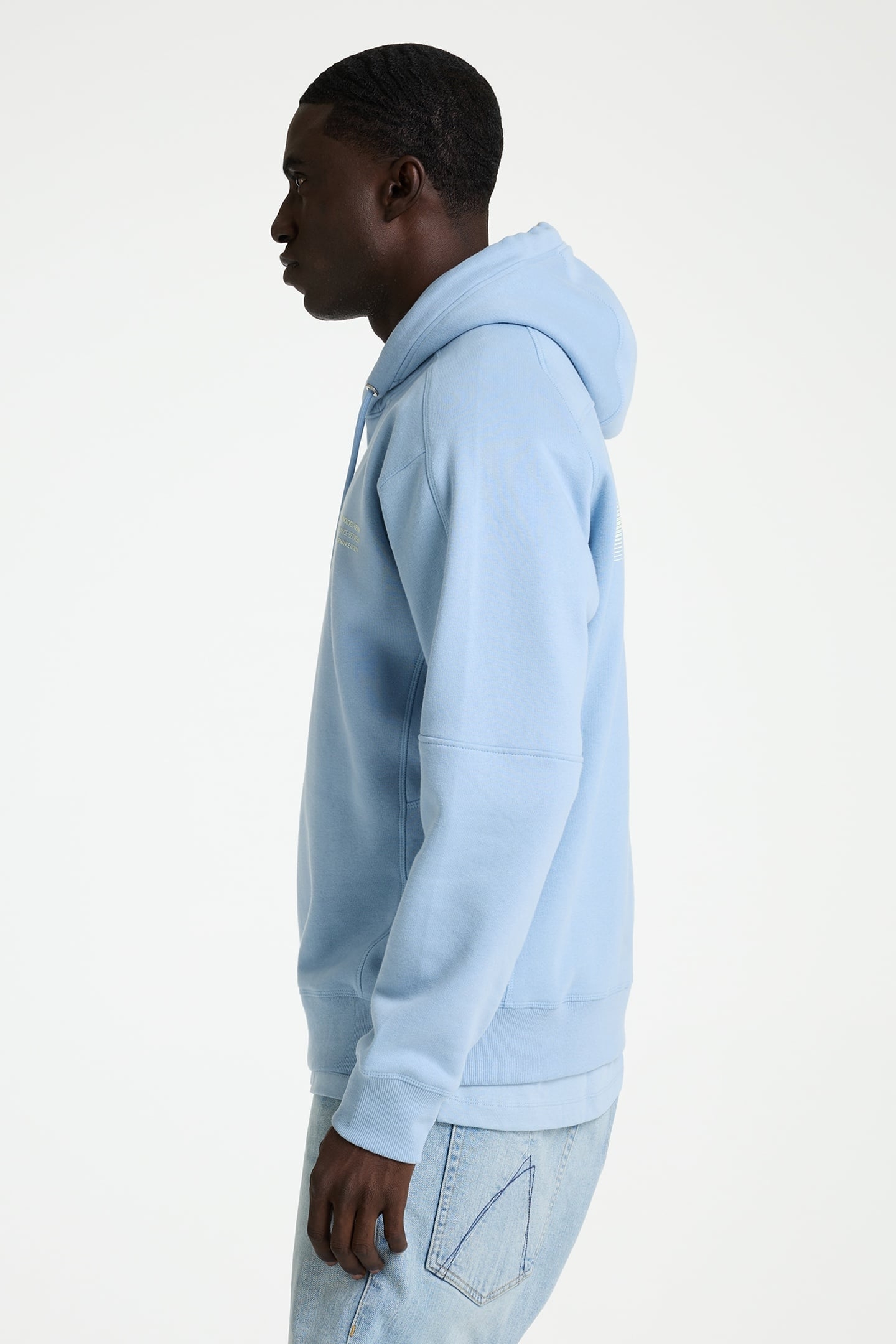MAYOR HOOD SWEATER S. CHAMBRAY 5