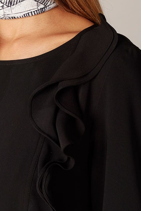 DRESS VOLANT DETAIL BLACK 4