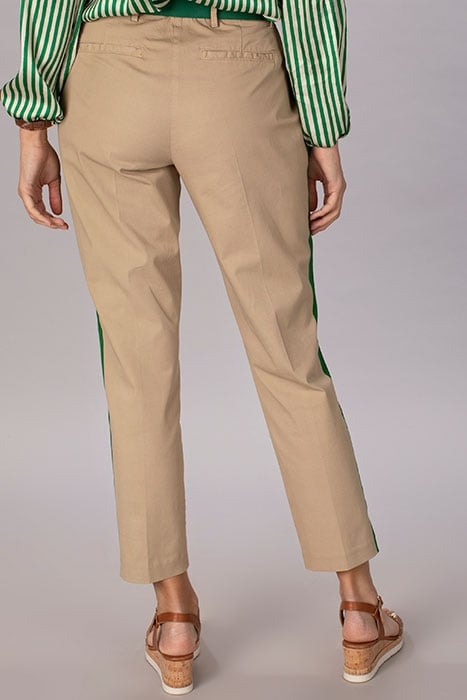CLASSIC COTTON PANTS BROWN 2
