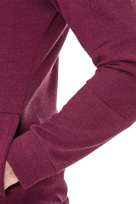 TAILORED OTH HOODY CORDOVAN HEATHER 3