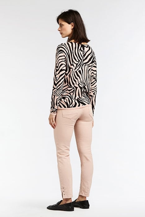 TROUSERS CASUAL LONG WASHED ROSE 24001477 3