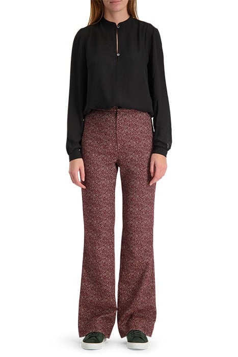 NYX MELANGE TROUSER MERLOT MEL 3