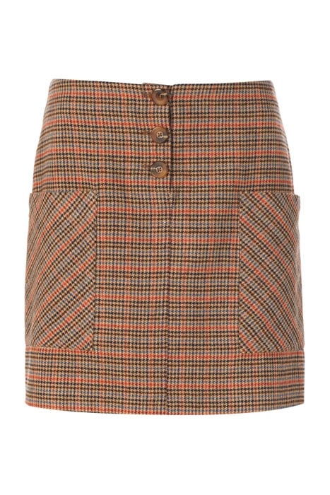 LARGE POCKET SKIRT BLUE 1