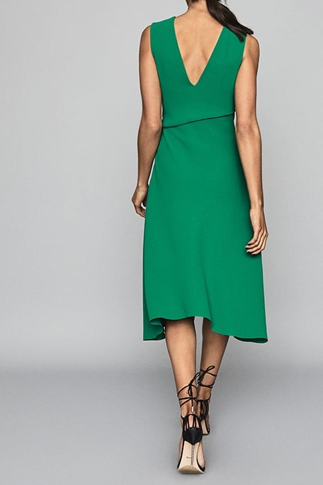 MARLING-WRAP FRONT MIDI D GREEN BOTTLE GREEN 5