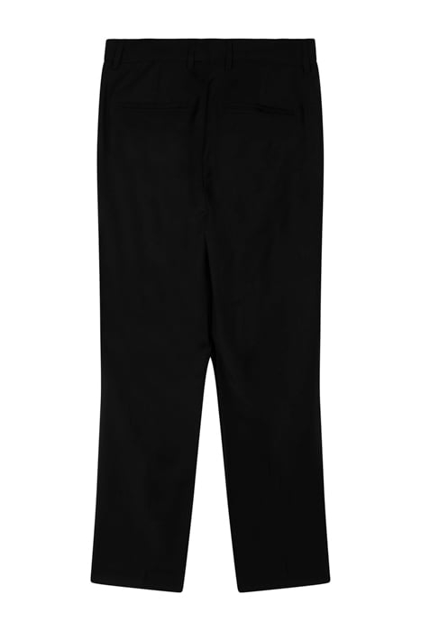 EMMA CROPPED COOL WOOL TROUSER BLACK 2