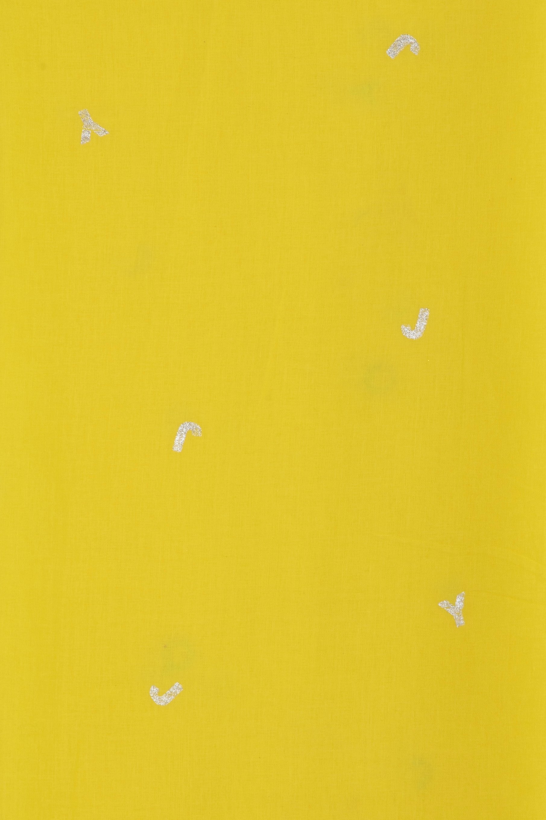 SCARF WOVEN BLAZING YELLOW 3