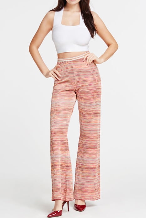 ANNIE SWEATER PANTS RED AND PINK STRIPES 7