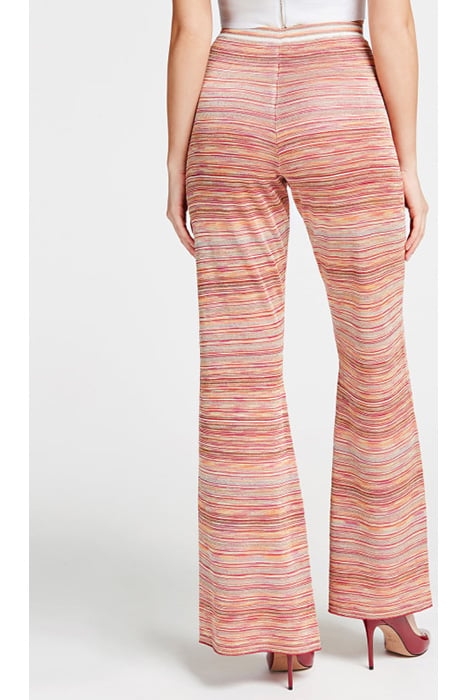 ANNIE SWEATER PANTS RED AND PINK STRIPES 3