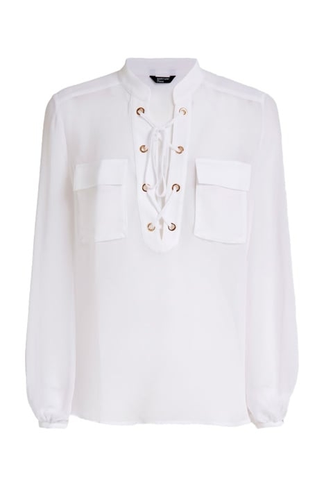 AARON BLOUSE RO TRUE WHITE A000 3