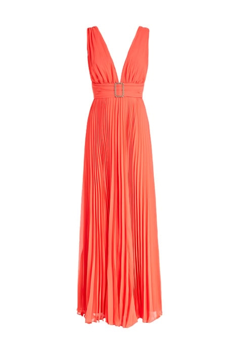 SHAE MAXI DRESS ROUGE RAGE 7