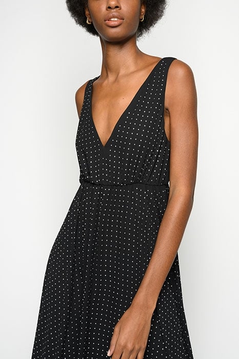 FREEZER ABITO GEORGETTE FULL S BLACK/CRYSTAL 5