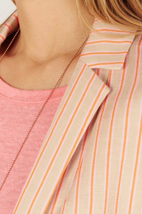 SHIRT BLAZER LS BROWN 6