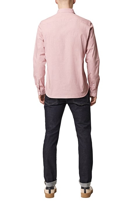 FORMAL MICRO CHECK OXFORD SHIRT SALSA RED MICRO CHCK 3