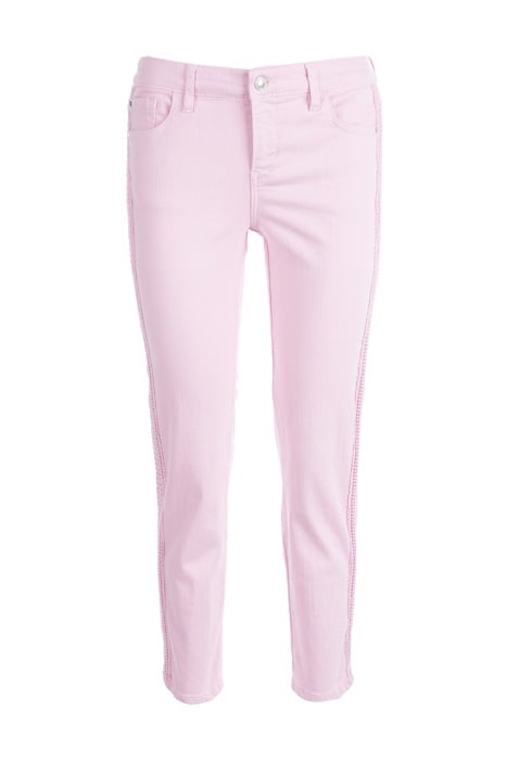 STRAIGHT COTTON PANTS PINK 1